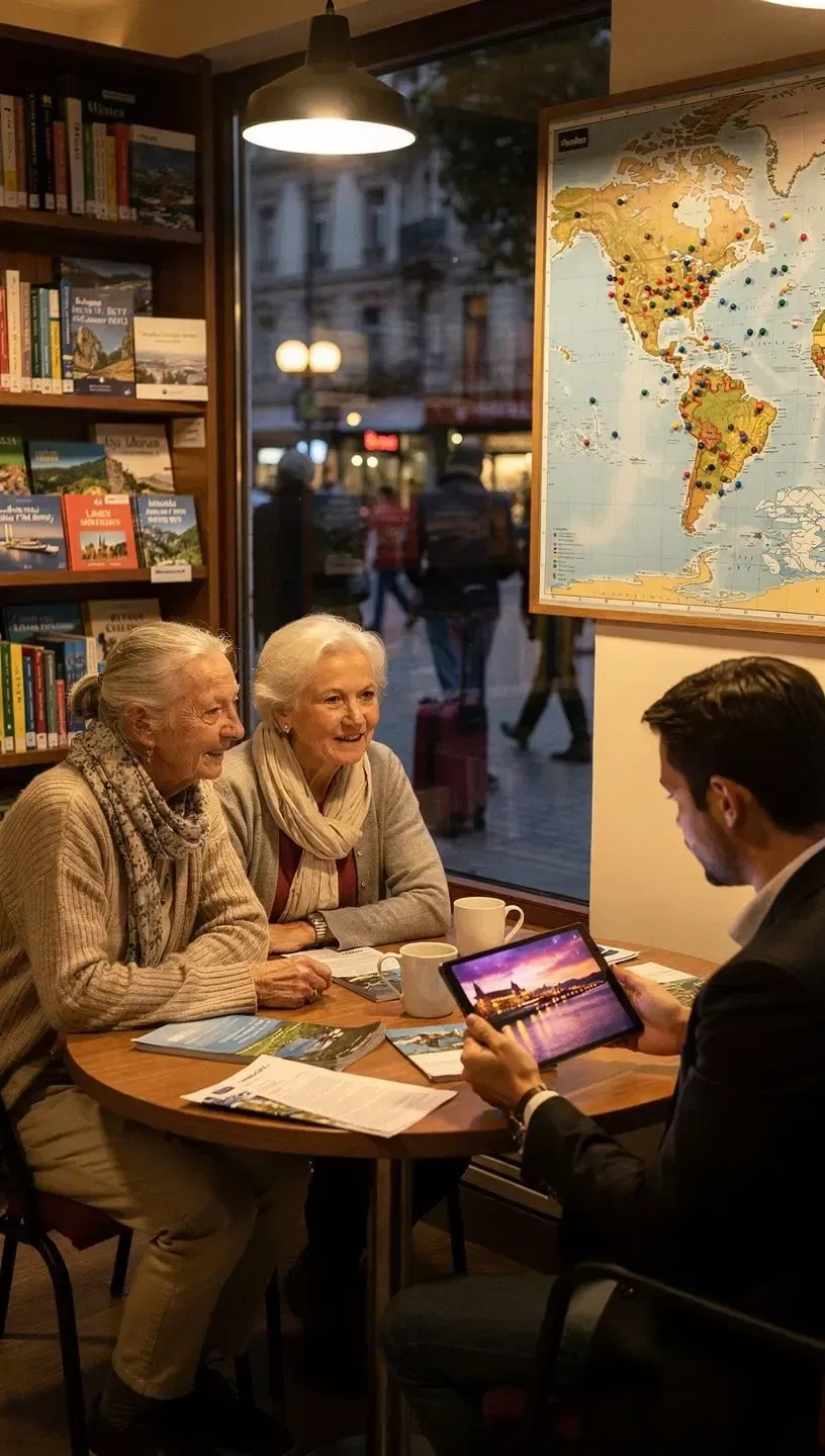 Flusskreuzfahrtschiff auf dem Rhein mit malerischer deutscher Landschaft im Hintergrund.